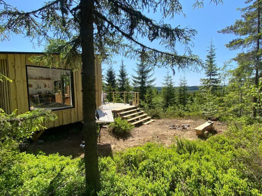 Forest Cabin With Stunning Mountain View & Sauna 토르스뷔 외부 사진