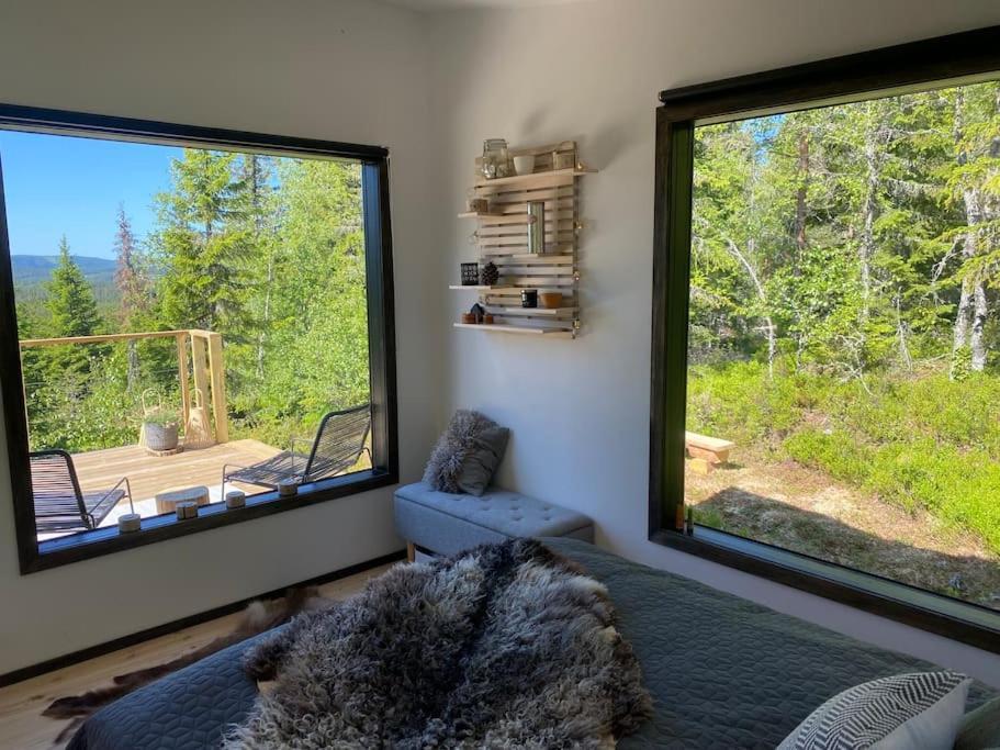 Forest Cabin With Stunning Mountain View & Sauna 토르스뷔 외부 사진