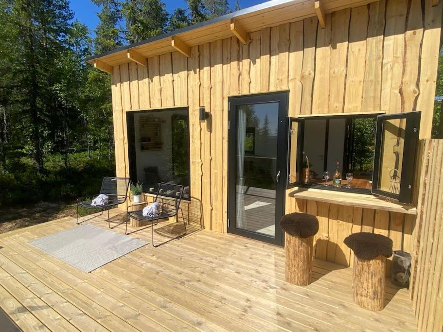 Forest Cabin With Stunning Mountain View & Sauna 토르스뷔 외부 사진