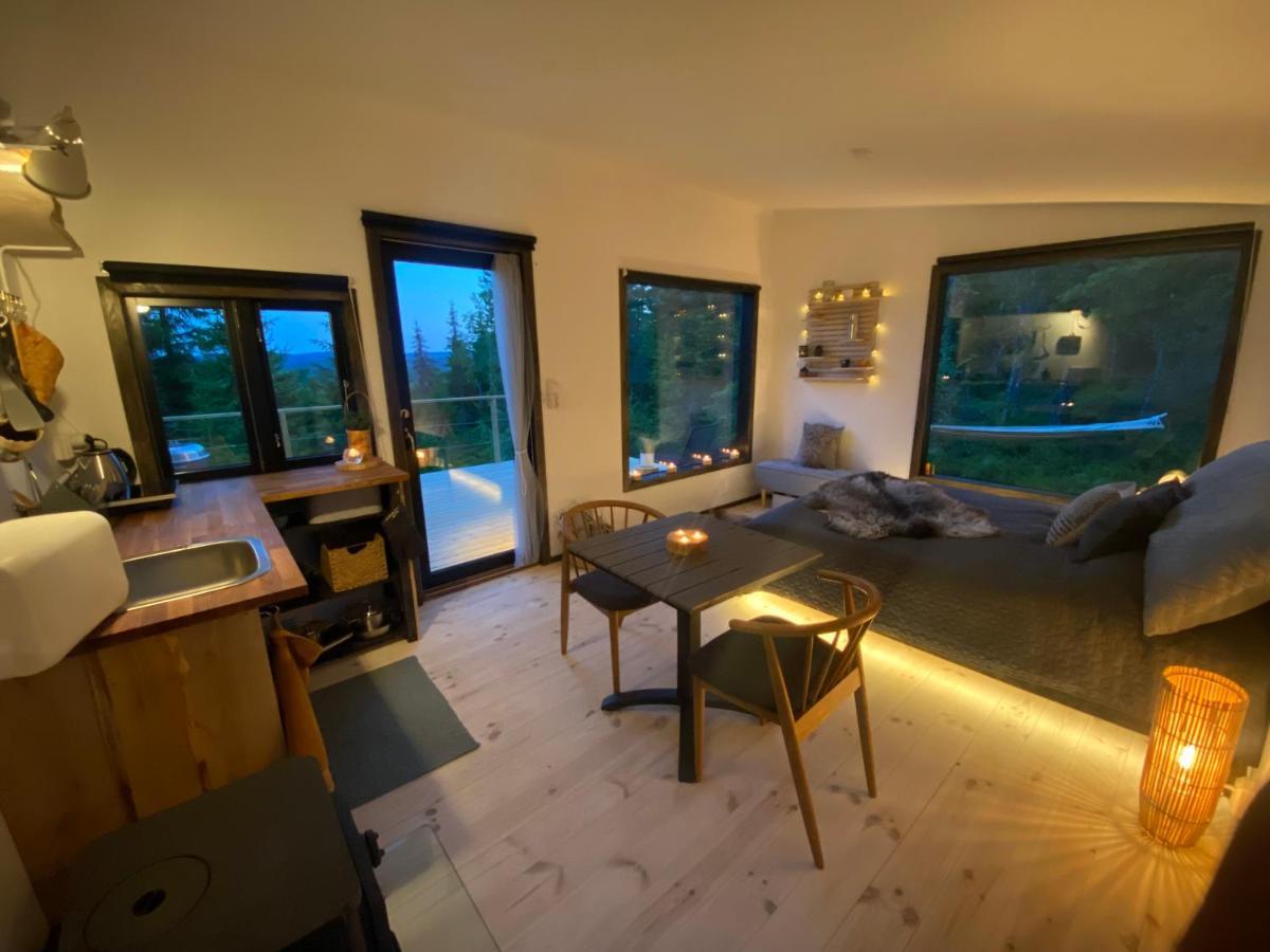 Forest Cabin With Stunning Mountain View & Sauna 토르스뷔 외부 사진