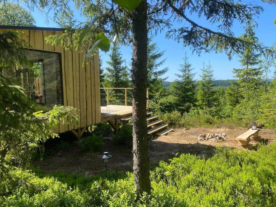 Forest Cabin With Stunning Mountain View & Sauna 토르스뷔 외부 사진