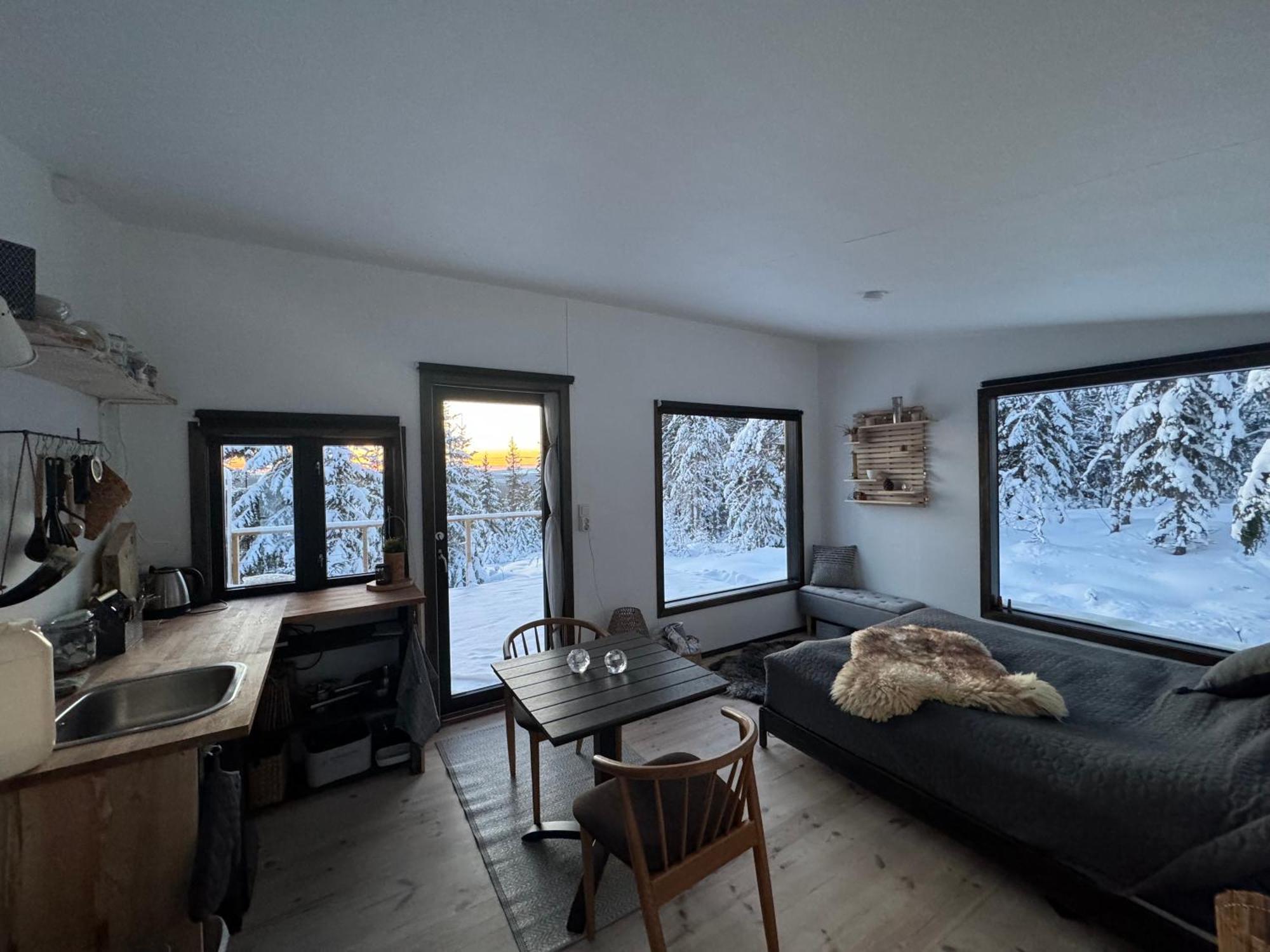 Forest Cabin With Stunning Mountain View & Sauna 토르스뷔 외부 사진